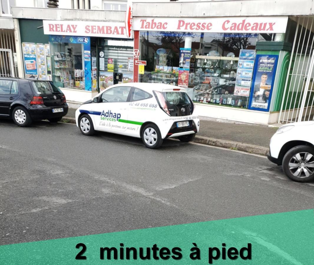 Appartement Des Bigarelles A Bourges Exteriör bild